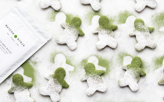 1 BOWL VEGAN matcha SUGAR COOKIES