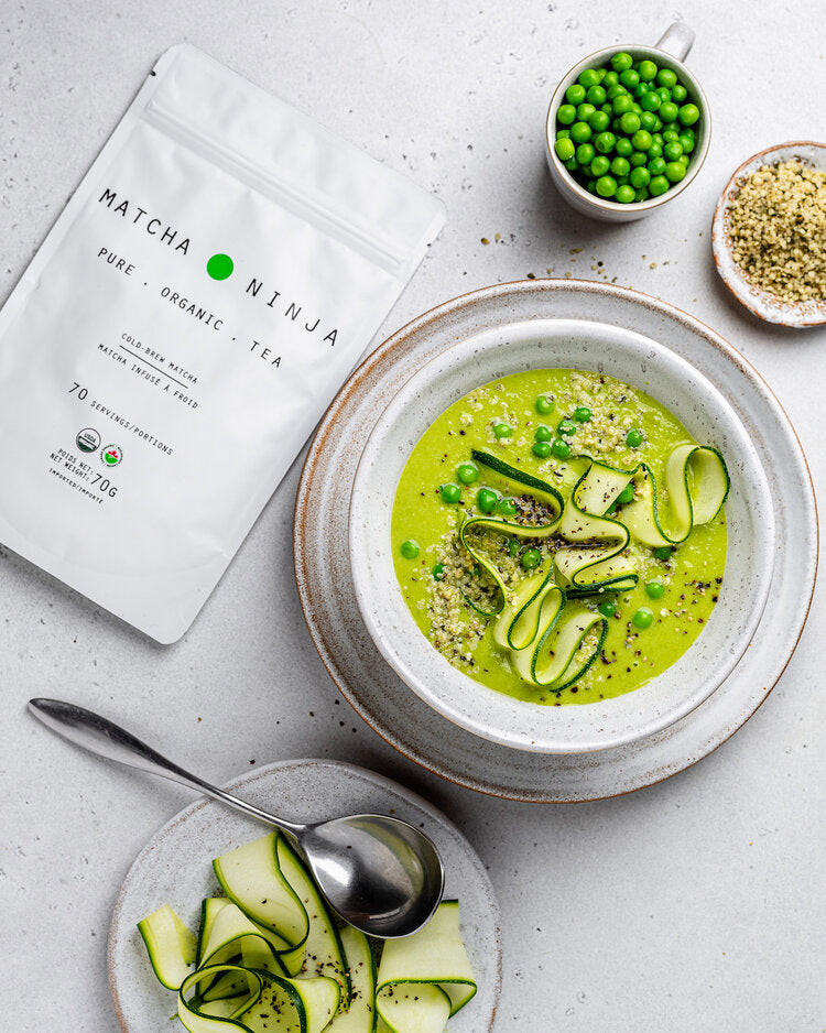 Infuse Matca MATCHA INFUSED PEA SOUP – Matcha Ninja