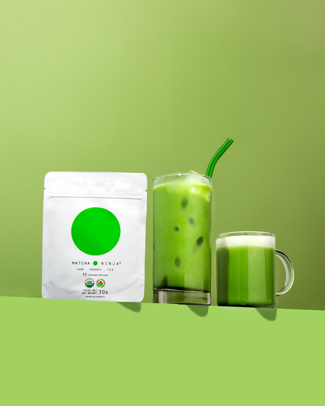Matcha Ninja - 30 Serving Pouch - 100% Organic Matcha Powder