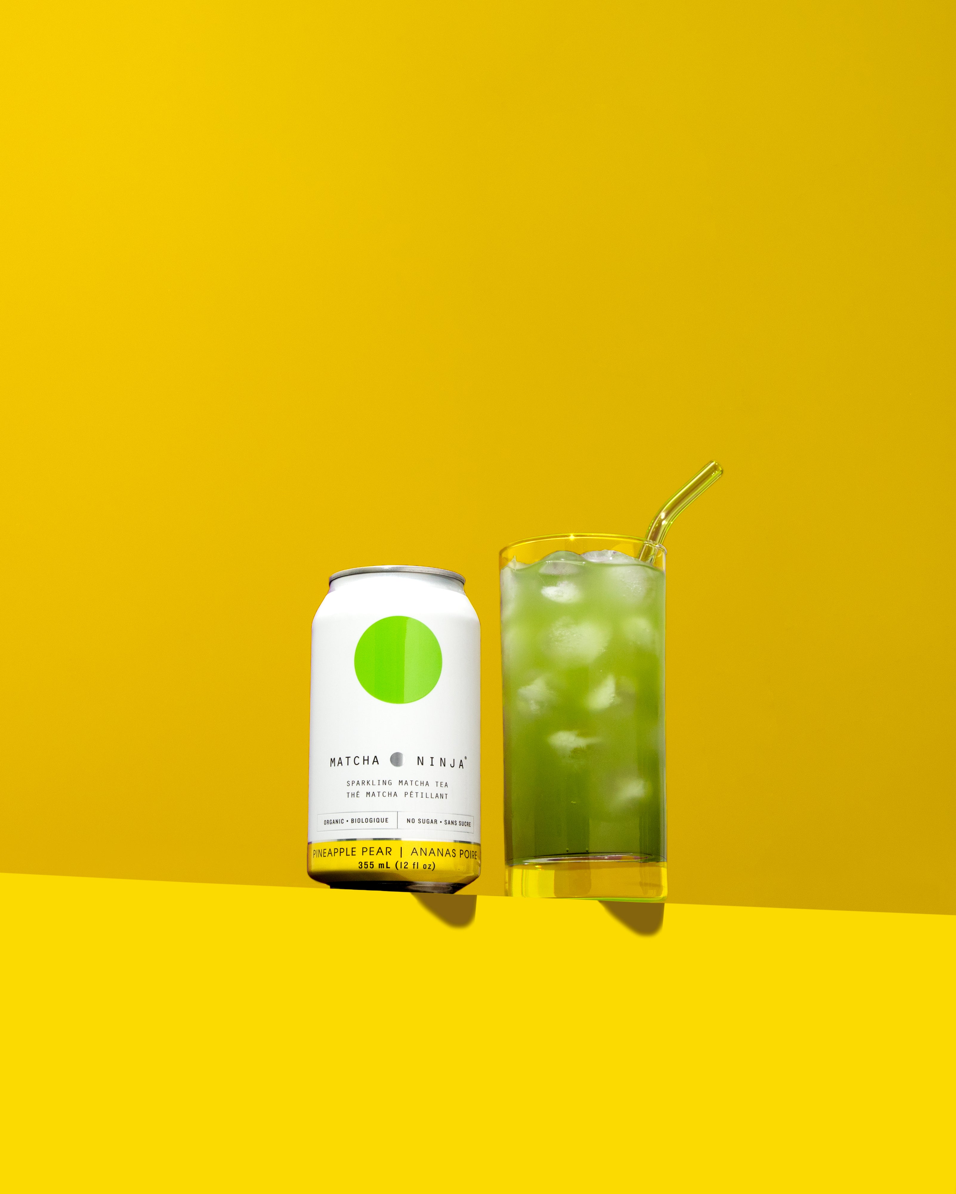 PINEAPPLE PEAR SPARKLING MATCHA  (12 pack)