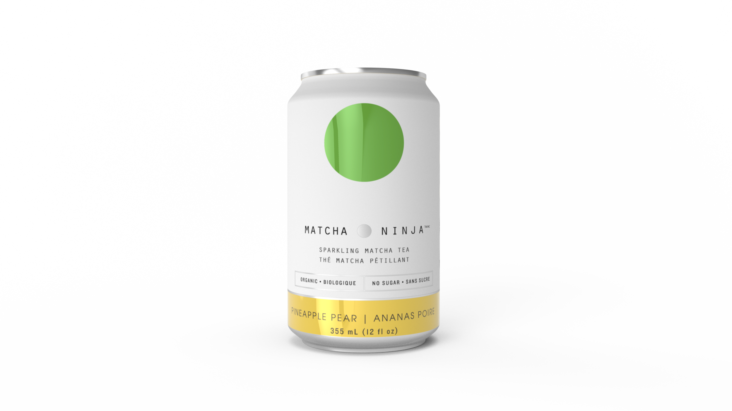 PINEAPPLE PEAR SPARKLING MATCHA  (12 pack)